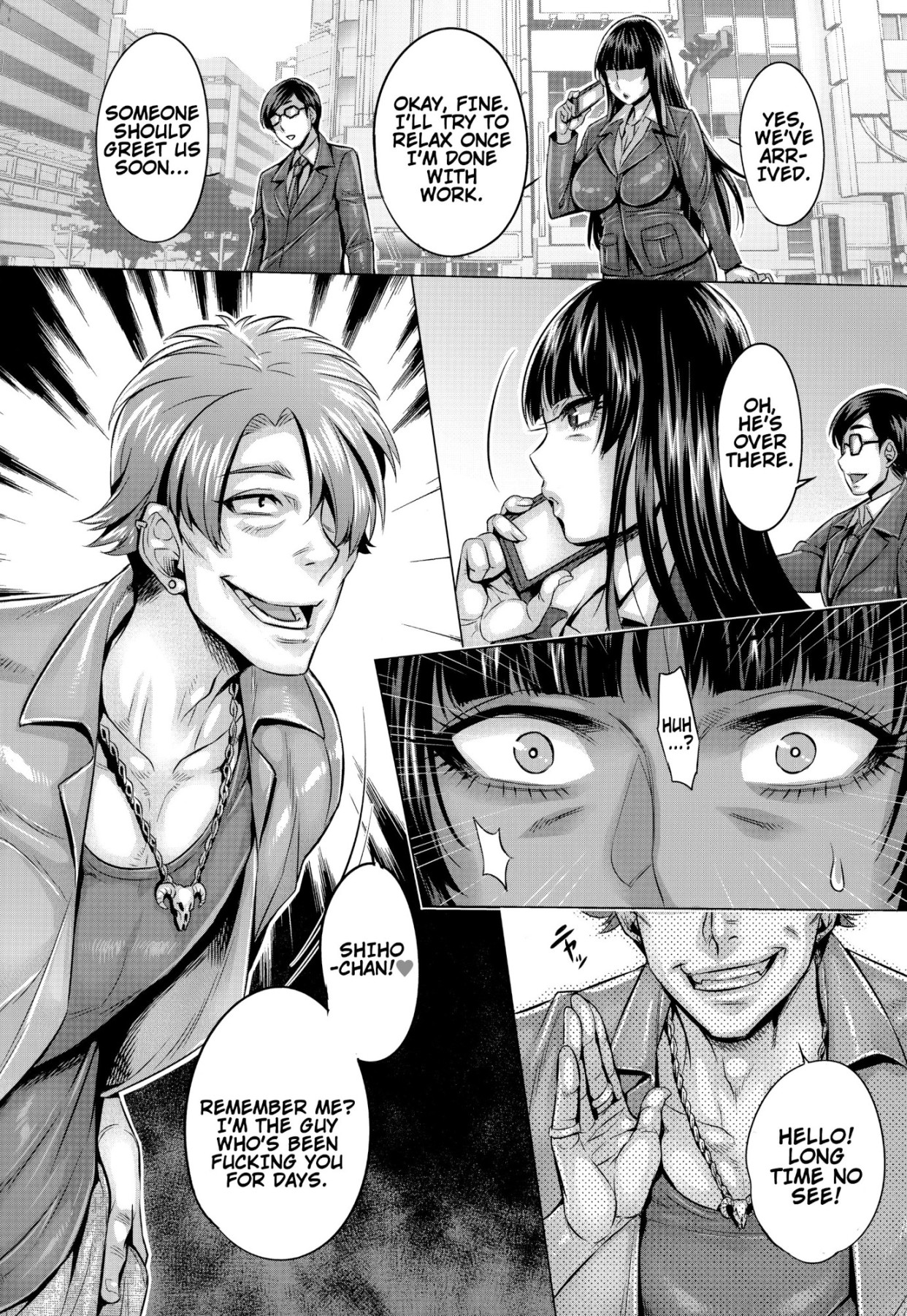 Hentai Manga Comic-Records Of The Perverted Fall Of The Forced Mind Controlled Family Head-Read-4
